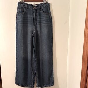 OAT New York High Rise Wide Leg Size 10/30